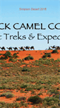 Mobile Screenshot of camelexpeditions.com